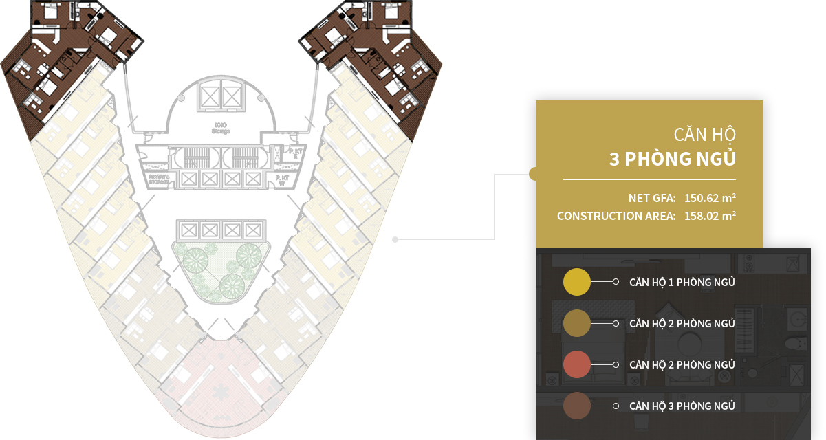 Mặt bằng căn hộ
